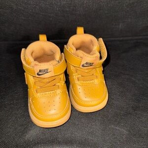 Nike Kids Mustard Yellow Sneakers